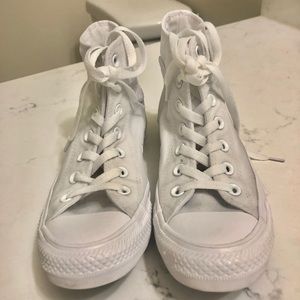 Converse Shoes - Converse all star high tops chucks white 6.5 Converse Shoes - Converse all star high tops chucks white 6.5